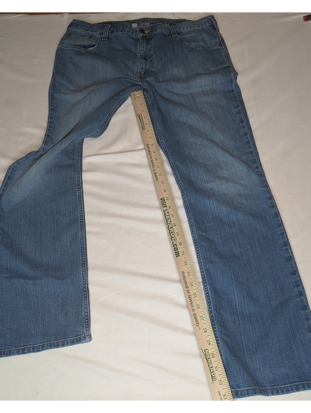 Carhartt Rugged Flex Jeans Men 40x34 Relaxed Straight Coldwater Blue 102804